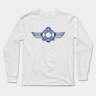 Bikini Bottom navy symbol - light Long Sleeve T-Shirt